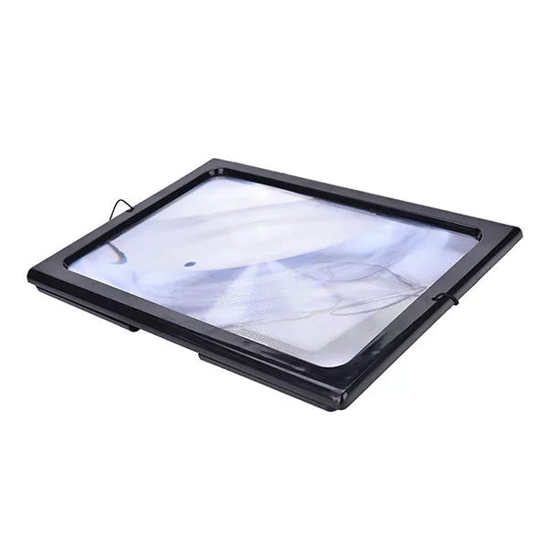 3X Page Magnifier with LED Light, Full-Page Reading Magnifier for Books, Newspapers and Low Vision, Hands-Free