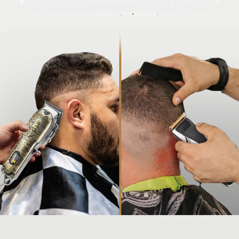 4-in-1 Precision Grooming Kit, Cordless Hair, Beard and Body Trimmer with Interchangeable Heads for Men