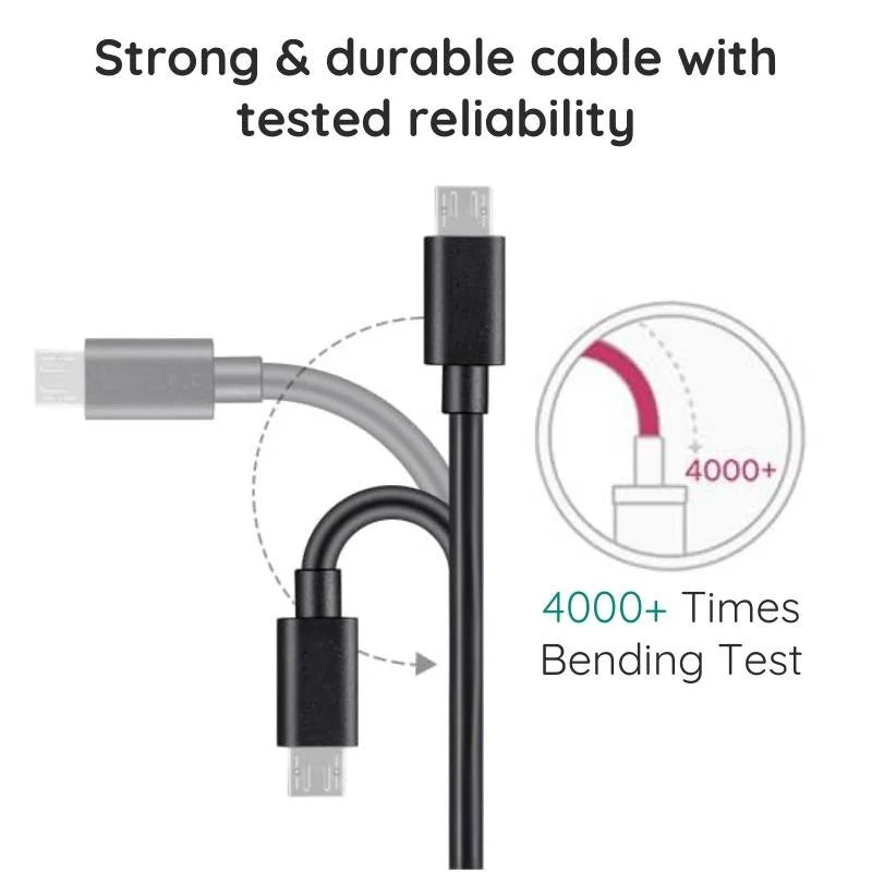 Micro USB Charging Cable, 10ft Extra-Long Fast Charging and Data Sync Cord for Android Phones, Tablets & Micro USB Devices