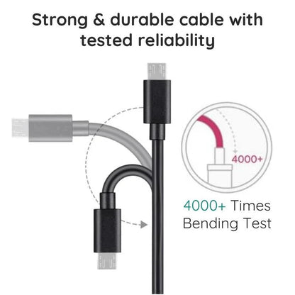 Micro USB Charging Cable, 10ft Extra-Long Fast Charging and Data Sync Cord for Android Phones, Tablets & Micro USB Devices