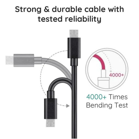 Micro USB Charging Cable, 10ft Extra-Long Fast Charging and Data Sync Cord for Android Phones, Tablets & Micro USB Devices
