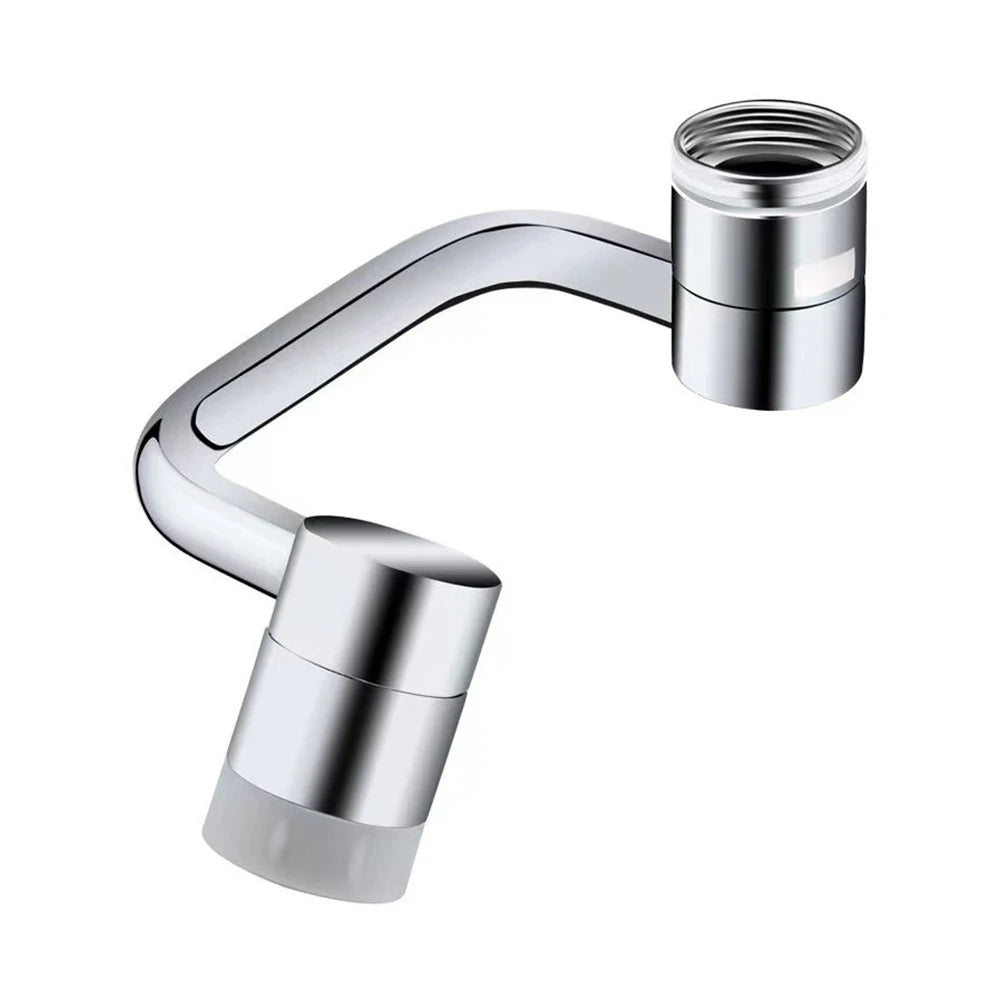 Rotating Faucet Extender, 1080-Degree Swivel Sink Sprayer with 2 Water Modes, Universal Kitchen & Bathroom Tap Aerator Attachment