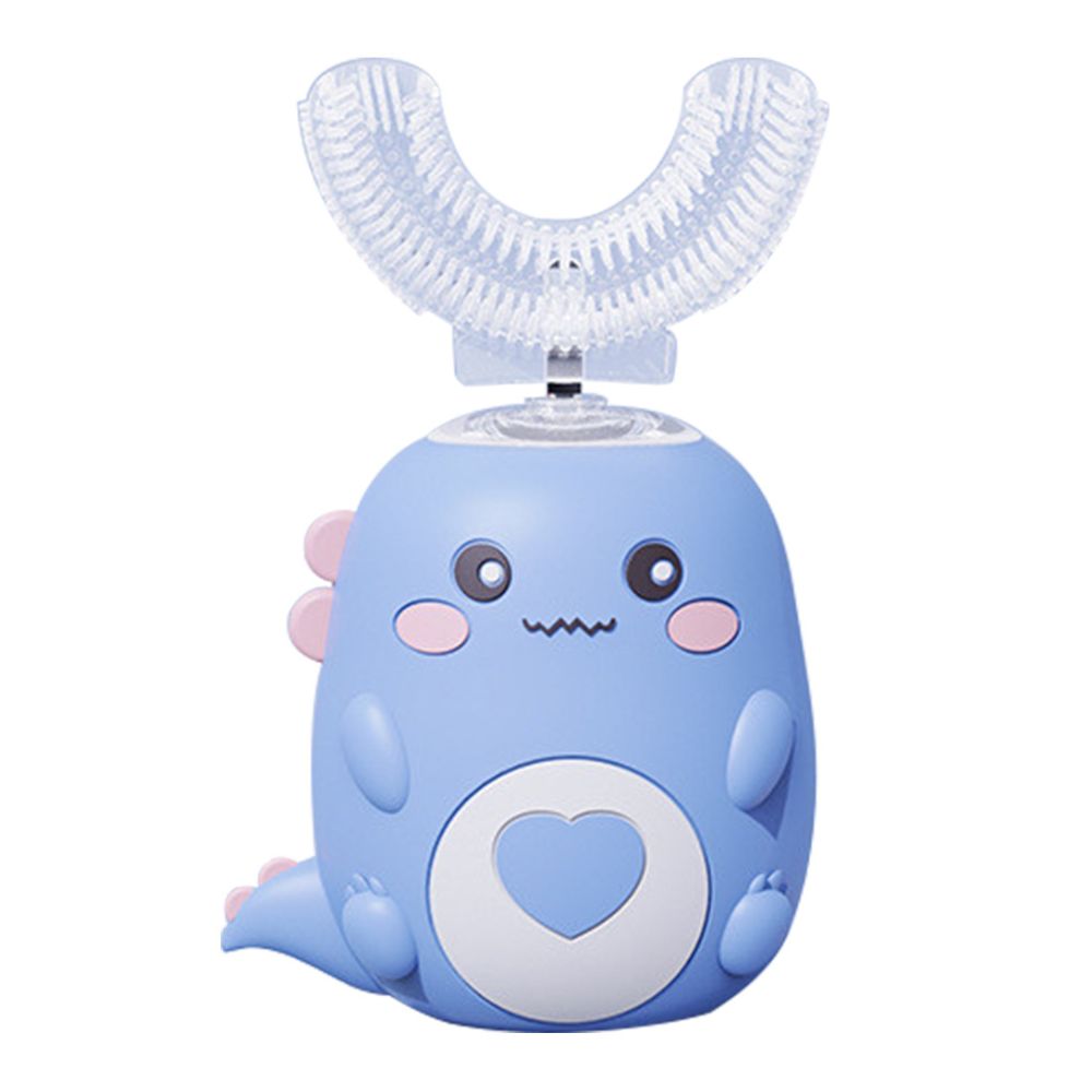 Kids Sonic Electric Toothbrush, U-Shaped Automatic Toothbrush with Timer for Children, 3 Colors and 2 Age Ranges