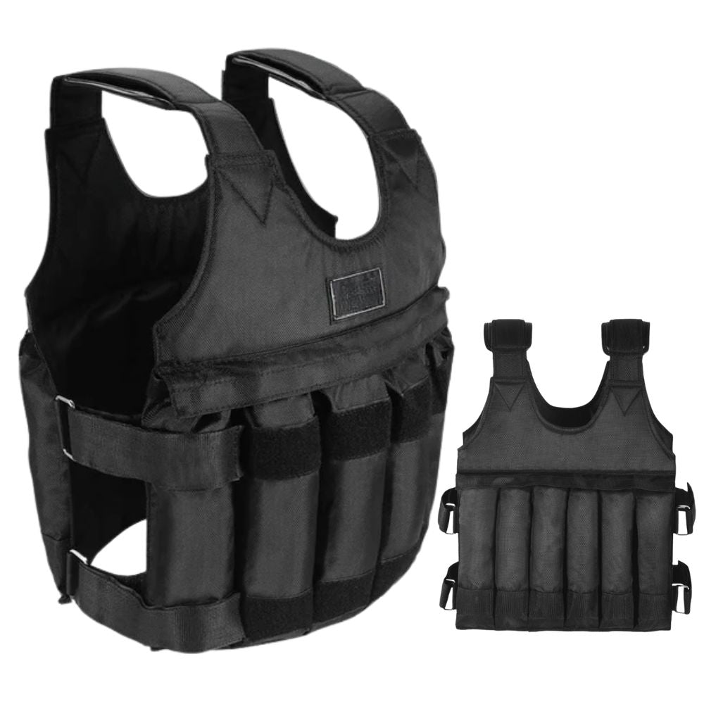 Adjustable Weighted Vest for Men and Women, Up to 110 lb Oxford Weight Vest for Strength Training, Running & Calisthenics