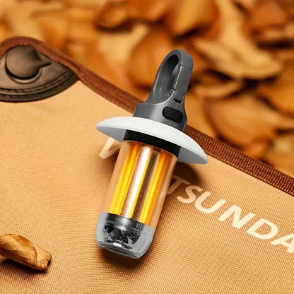 Rechargeable Camping Lantern, 2 Pack Portable LED Tent Light with 5 Modes for Camping, Hiking & Emergency Power Outages