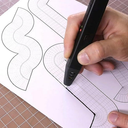 3D Printing Pen for Artists and Makers, Advanced Doodle Pen with Adjustable Speed and Clog-Resistant Nozzle