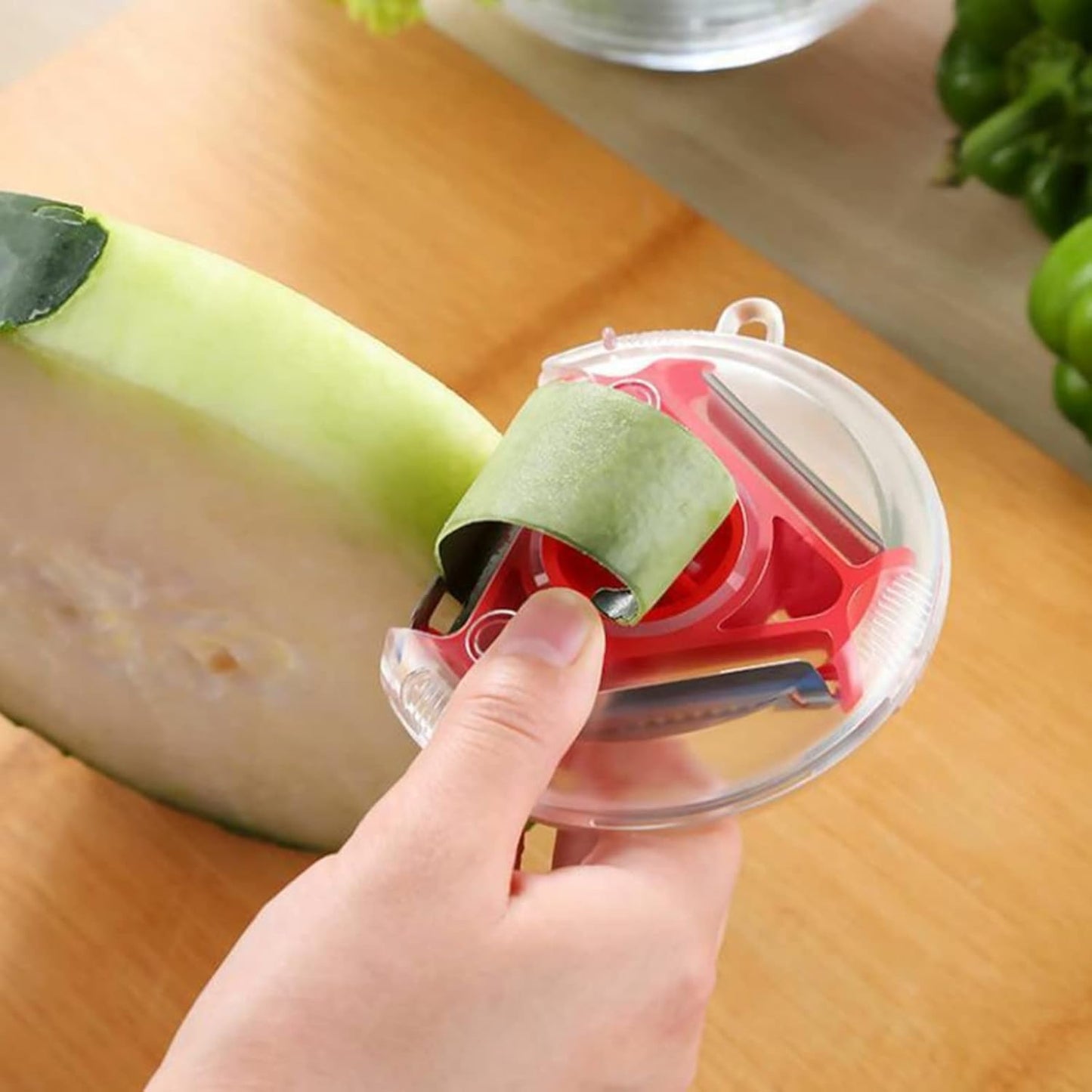 Vegetable Peeler Shredder, 2-in-1 Stainless Steel Peeler and Julienne Grater for Potato, Carrot and Cucumber Prep