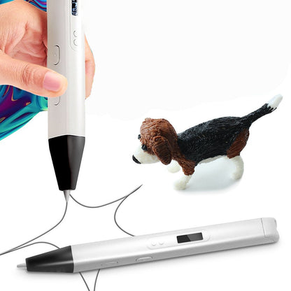 3D Printing Pen for Artists and Makers, Advanced Doodle Pen with Adjustable Speed and Clog-Resistant Nozzle