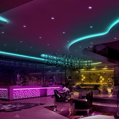 LED Strip Light, 32ft 300 LED Color-Changing Strip with 44-Key Remote and 16 Colors for Bedroom, Gaming & Parties