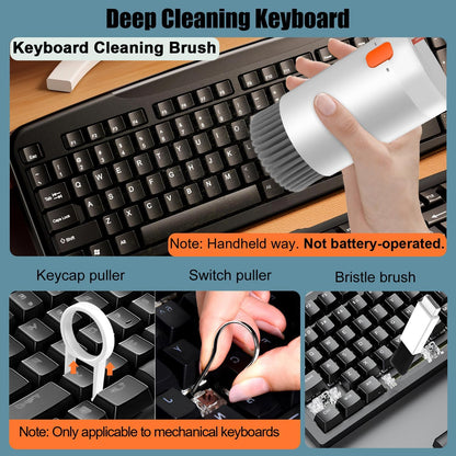 20-in-1 Electronics Cleaning Kit, Keyboard Cleaner and Earbud Cleaning Tool with Air Blower and Brushes for Laptop, Phone and Camera