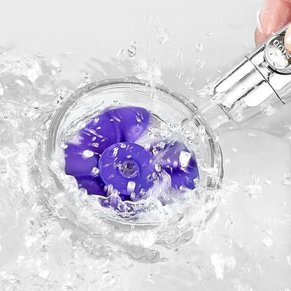 360 High-Pressure Shower Head, Water-Saving Handheld Shower Head with Filter and Massage Spray for Low Pressure, 5 Colors