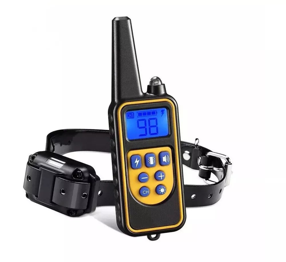 Electronic Dog Training Collar, Rechargeable Remote Trainer with Sound, Vibration and Static Modes, 2600ft Range, Waterproof