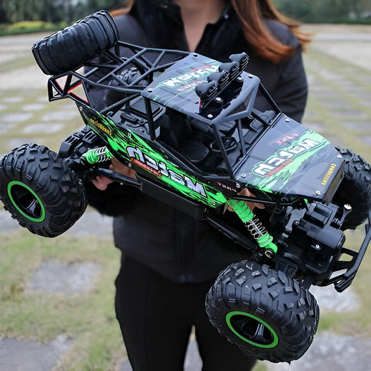 Rock Crawler Monster Truck, 1:12 Scale 4x4 Remote Control Off-Road RC Car for Kids and Hobbyists, 3 Colors