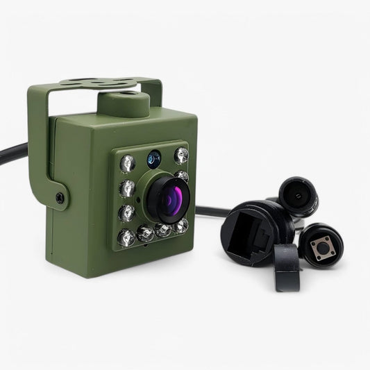 Weather-Resistant Wildlife Camera, Full HD 1080p Bird Watching Camera with Infrared Night Vision, Motion Detection and Remote Viewing