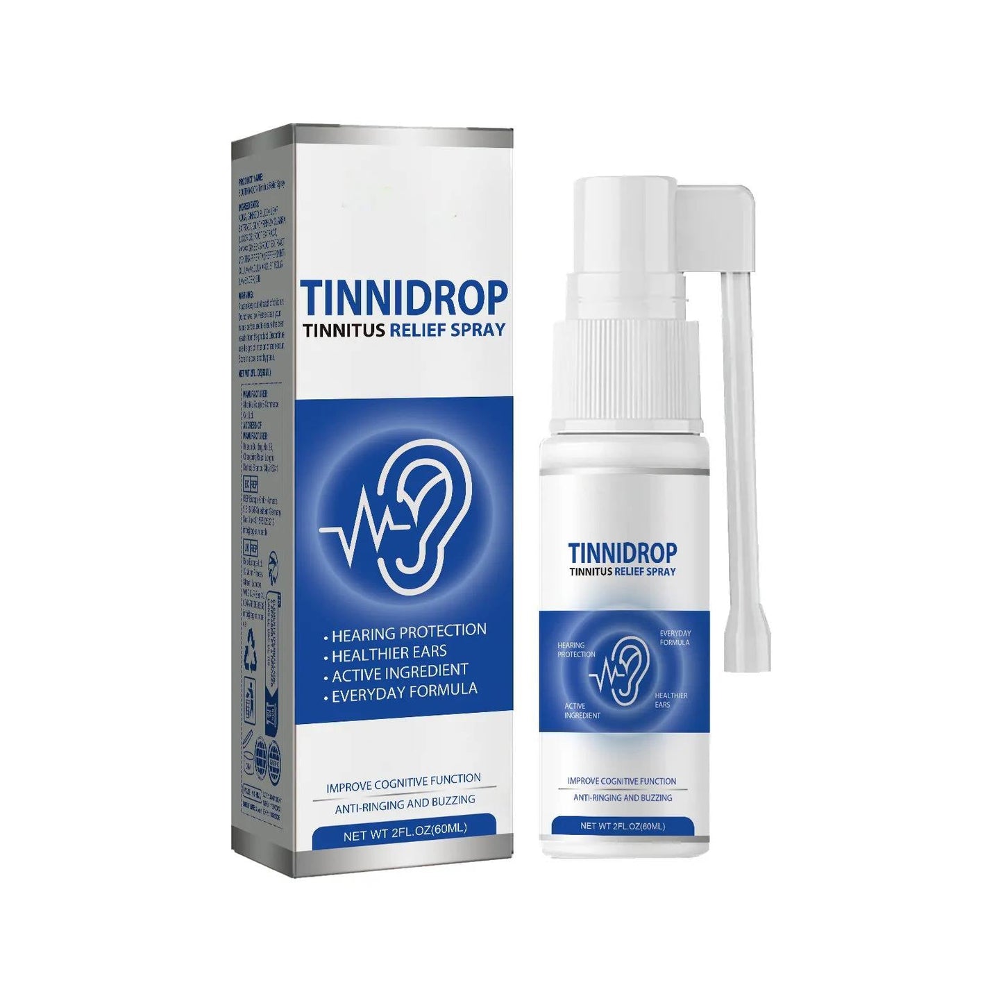 Herbal Ear Drops, 2 Pack Botanical Ear Care Liquid with Plant-Derived Ingredients for Everyday Use