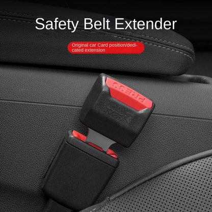Seat Belt Extender, 2 Pack Adjustable Buckle Extension Strap for a Comfortable Seat Belt Fit in Cars, Trucks & SUVs
