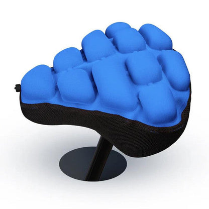 Inflatable Bike Seat Cushion, 3D Air Pad Bike Saddle Cover for Comfort on Long Rides and Commuting, 2 Sizes