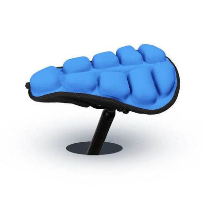 Inflatable Bike Seat Cushion, 3D Air Pad Bike Saddle Cover for Comfort on Long Rides and Commuting, 2 Sizes