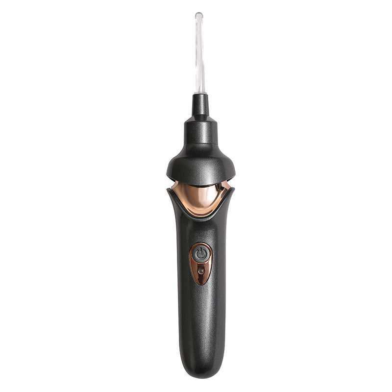 Electric Earwax Remover, 5-in-1 Soft Silicone Ear Cleaning Tool for At-Home Ear Care, 2 Colors