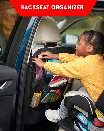 Car Backseat Organizer, 2 Pack Back Seat Storage with 9 Pockets and Tablet Holder, Kick Mat Protector for Kids & Travel