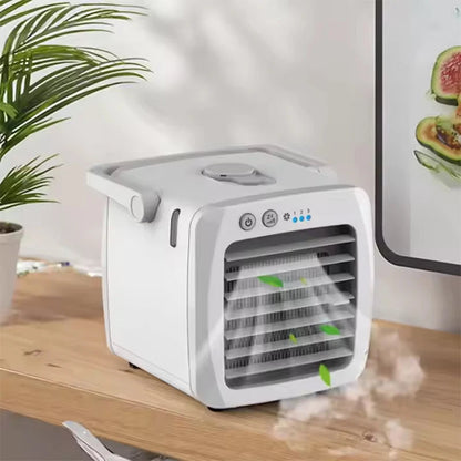 USB Personal Air Cooler, Humidifier and Aroma Diffuser for Desks