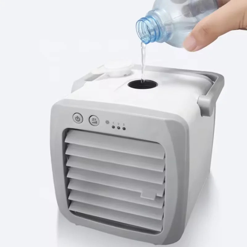 USB Personal Air Cooler, Humidifier and Aroma Diffuser for Desks