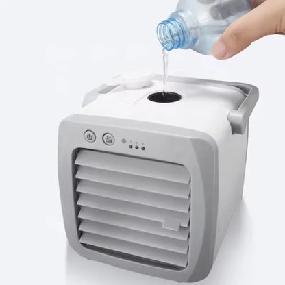USB Personal Air Cooler, Humidifier and Aroma Diffuser for Desks
