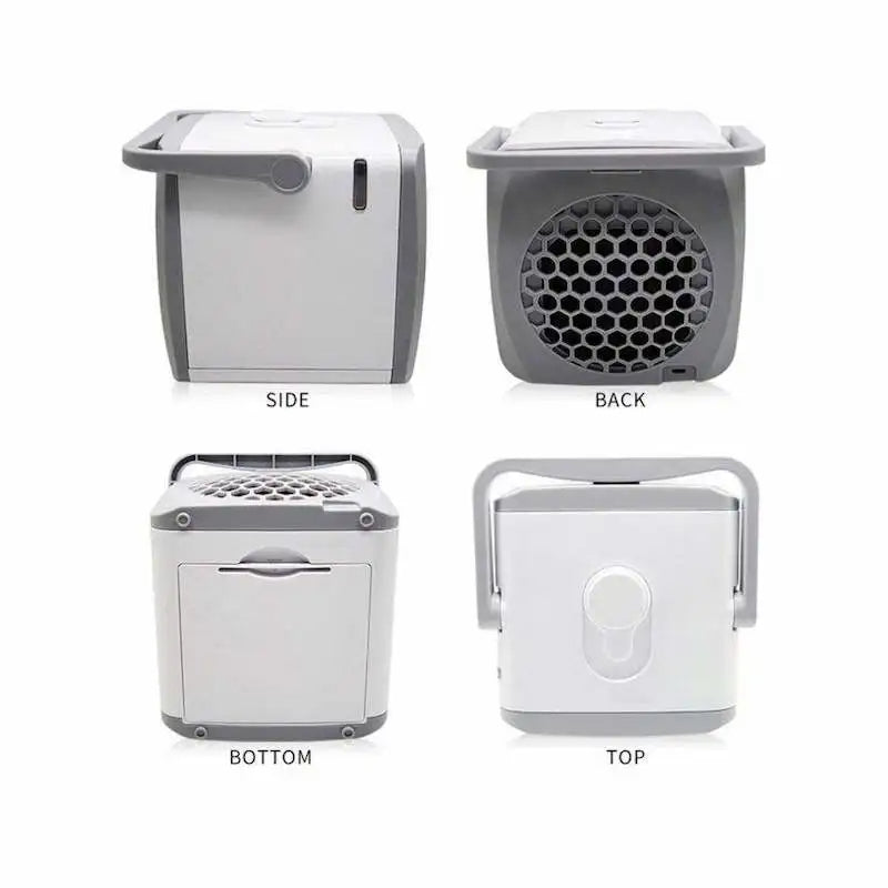 USB Personal Air Cooler, Humidifier and Aroma Diffuser for Desks