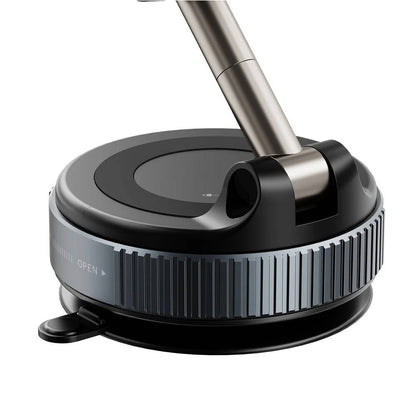 360 Magnetic Phone Holder for Car, Suction Cup Dashboard and Windshield Mount for Hands-Free GPS, Calls and Navigation