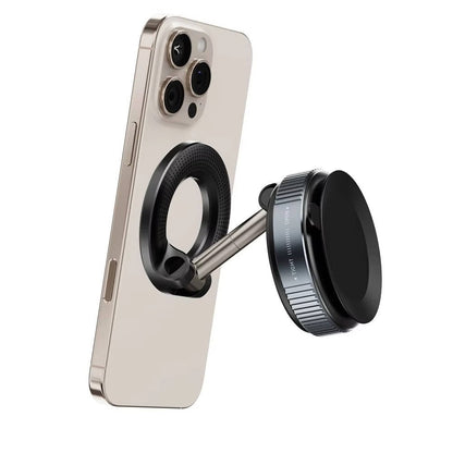 360 Magnetic Phone Holder for Car, Suction Cup Dashboard and Windshield Mount for Hands-Free GPS, Calls and Navigation