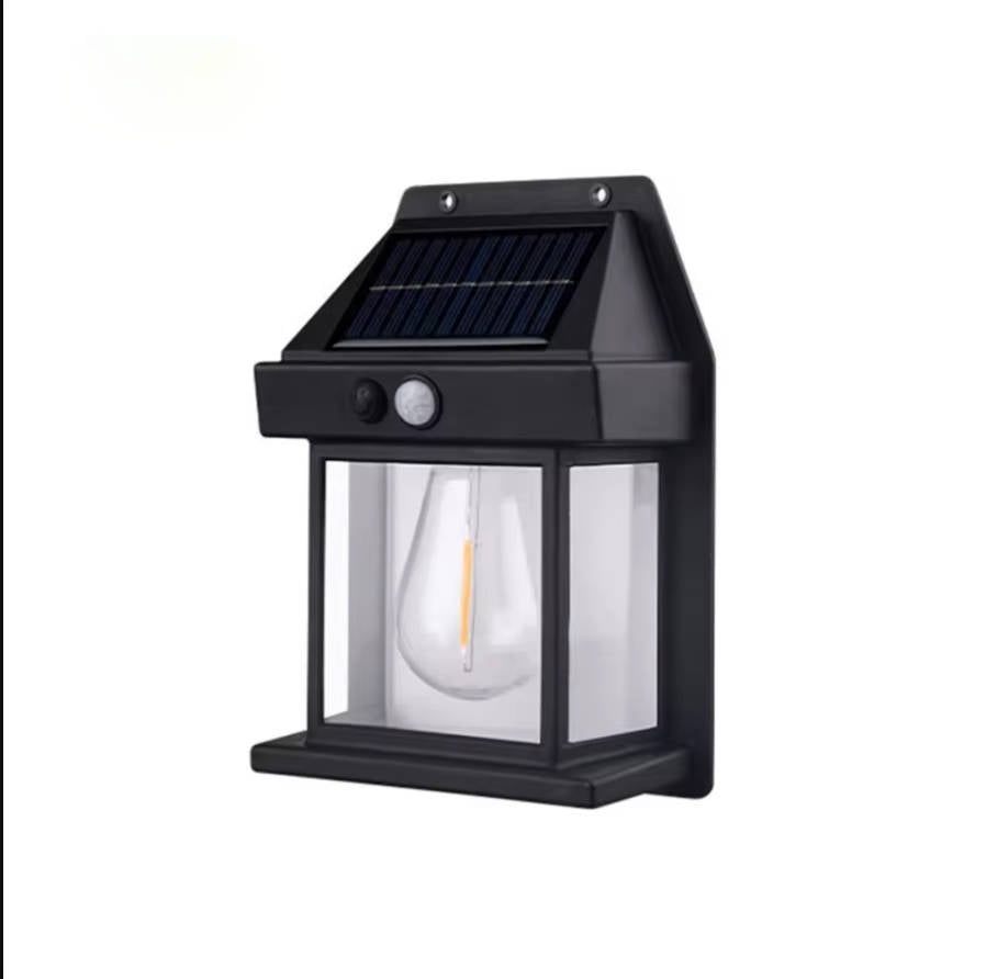 Solar Motion Sensor Wall Light, 2 Pack 600 Lumen Outdoor Waterproof Security Light with 3 Modes for Walls & Walkways