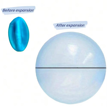 Giant Jelly Balloon Ball, 3 Pack Inflatable Squishy Kickball for Backyard, Pool and Beach Games for Kids and Adults