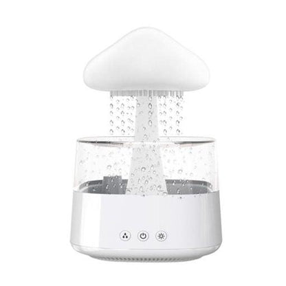 Rain Cloud Aromatherapy Diffuser, 2-in-1 Essential Oil Humidifier and Raining Cloud Night Light for Bedroom & Desk