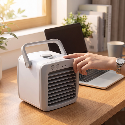 USB personal air cooler for desks