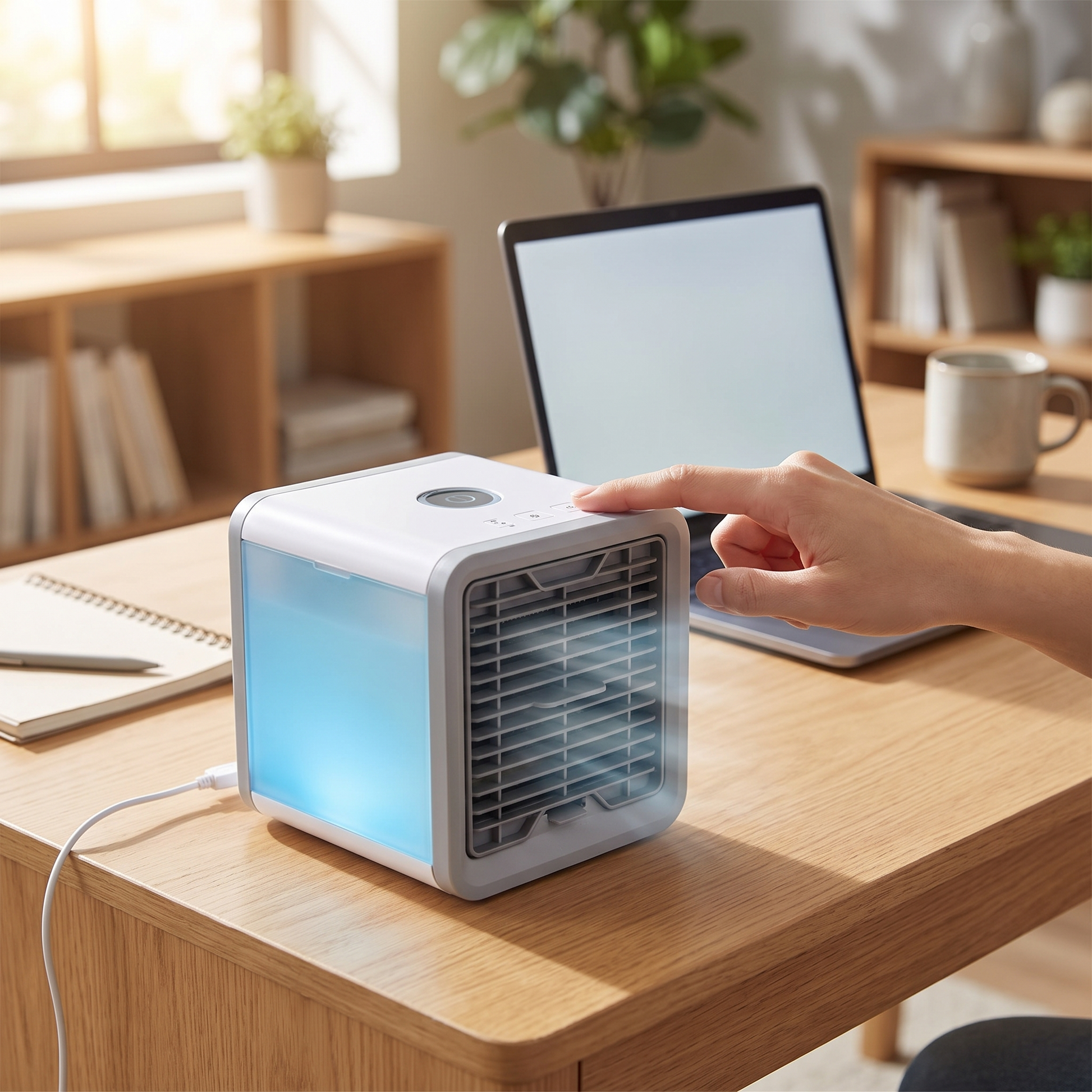 Portable personal air cooler