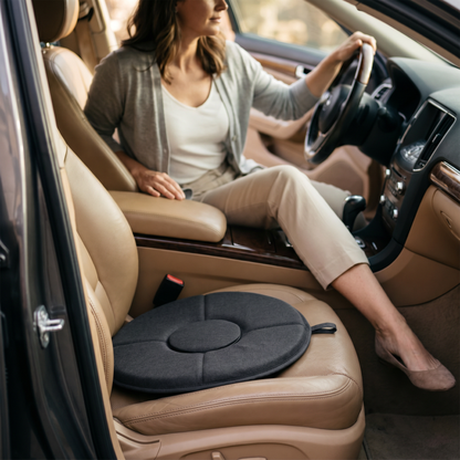 Swivel Seat Cushion — Clean car interior — real-scene lifestyle v4