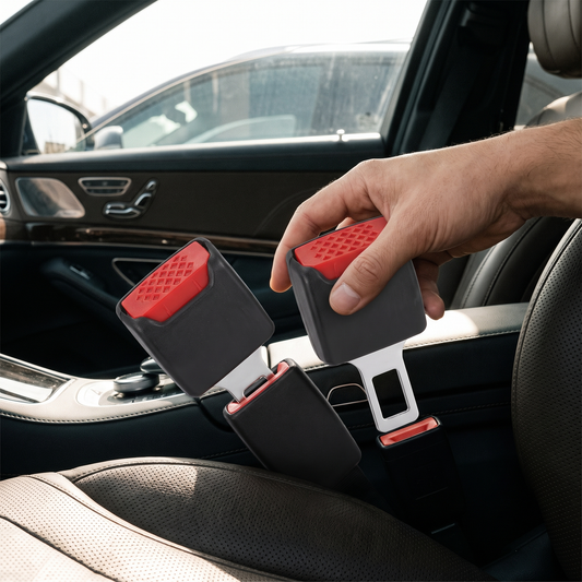 Seat Belt Extender — inside a real car cabin — real-scene lifestyle v4