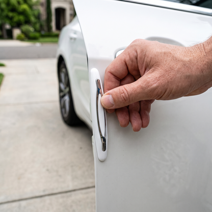 Car Door Protection Strips — driveway — real-scene lifestyle v4