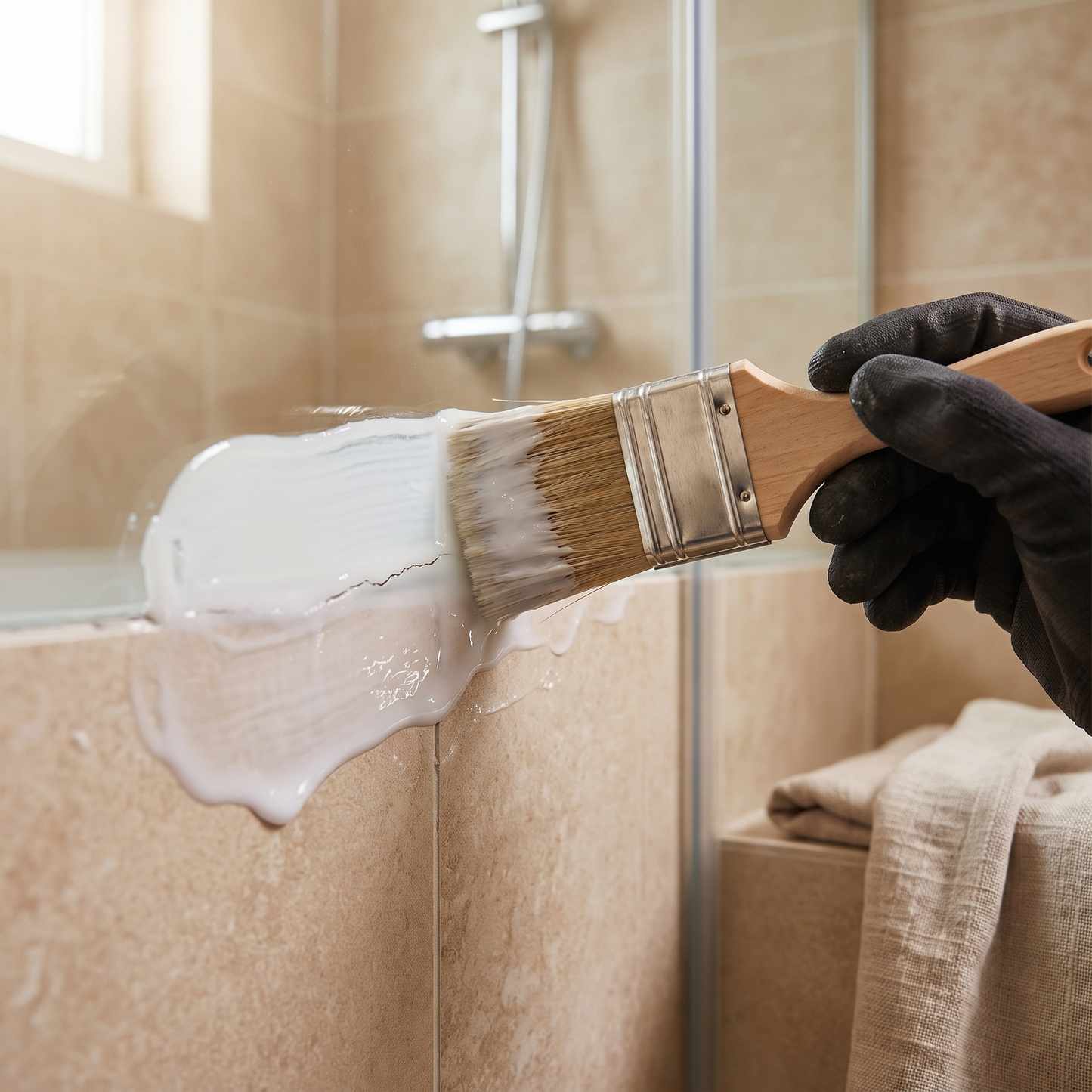 Waterproof Sealant Adhesive — bathroom — real-scene lifestyle v4