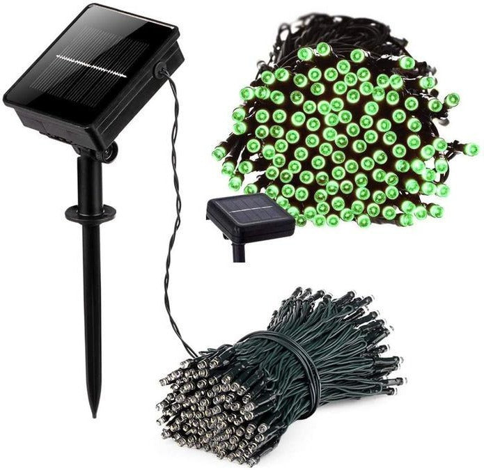 Solar Fairy String Lights, 17M 100 LED Outdoor Waterproof Garden String Lights for Patio, Yard & Party Decor, 4 Colors