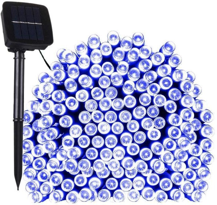 Solar Fairy String Lights, 17M 100 LED Outdoor Waterproof Garden String Lights for Patio, Yard & Party Decor, 4 Colors