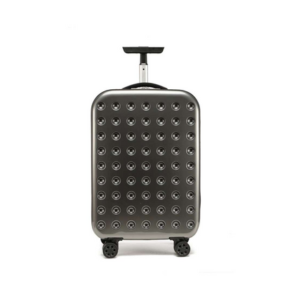 Foldable Spinner Suitcase, Collapsible Hardshell Checked Luggage with Spinner Wheels and Lock, Space-Saving, 4 Colors