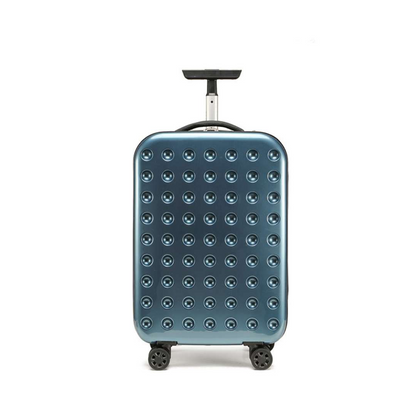 Foldable Spinner Suitcase, Collapsible Hardshell Checked Luggage with Spinner Wheels and Lock, Space-Saving, 4 Colors