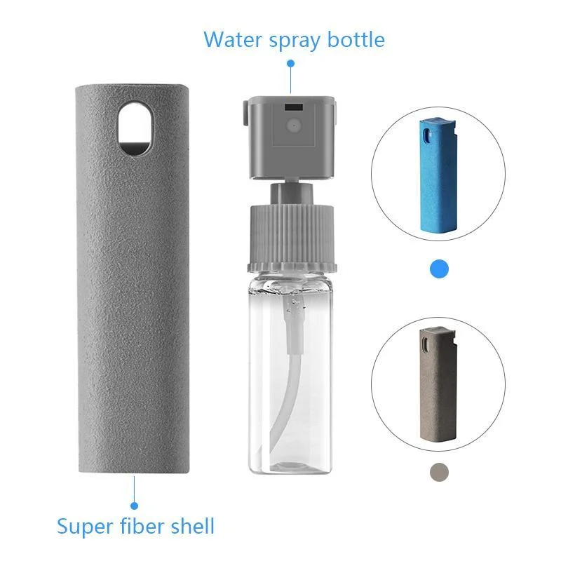 Screen Cleaner Spray with Microfiber Duster, Touchscreen Cleaner for Phone, Tablet, Laptop and Monitor, 2 Colors