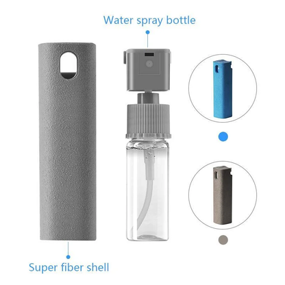 Screen Cleaner Spray with Microfiber Duster, Touchscreen Cleaner for Phone, Tablet, Laptop and Monitor, 2 Colors