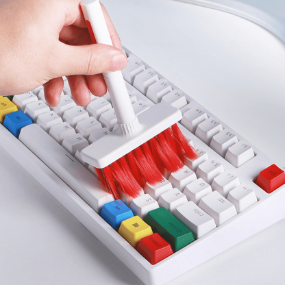5-in-1 Keyboard and Earphone Cleaner Kit, Electronics Cleaning Brush and Pen for Earbuds, Keyboards and Cases, 2 Colors