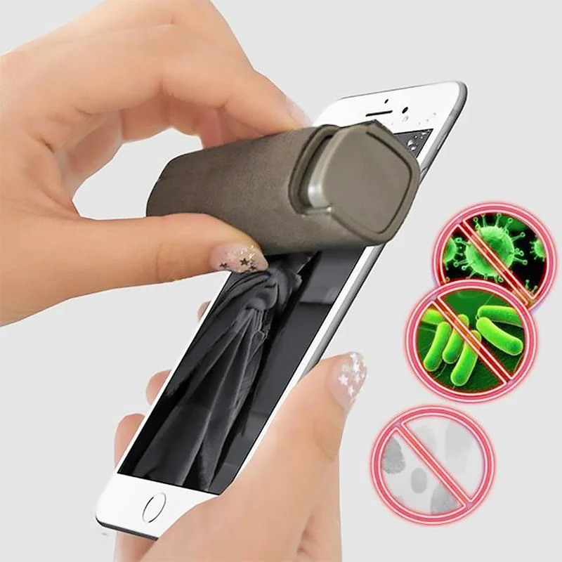 Screen Cleaner Spray with Microfiber Duster, Touchscreen Cleaner for Phone, Tablet, Laptop and Monitor, 2 Colors