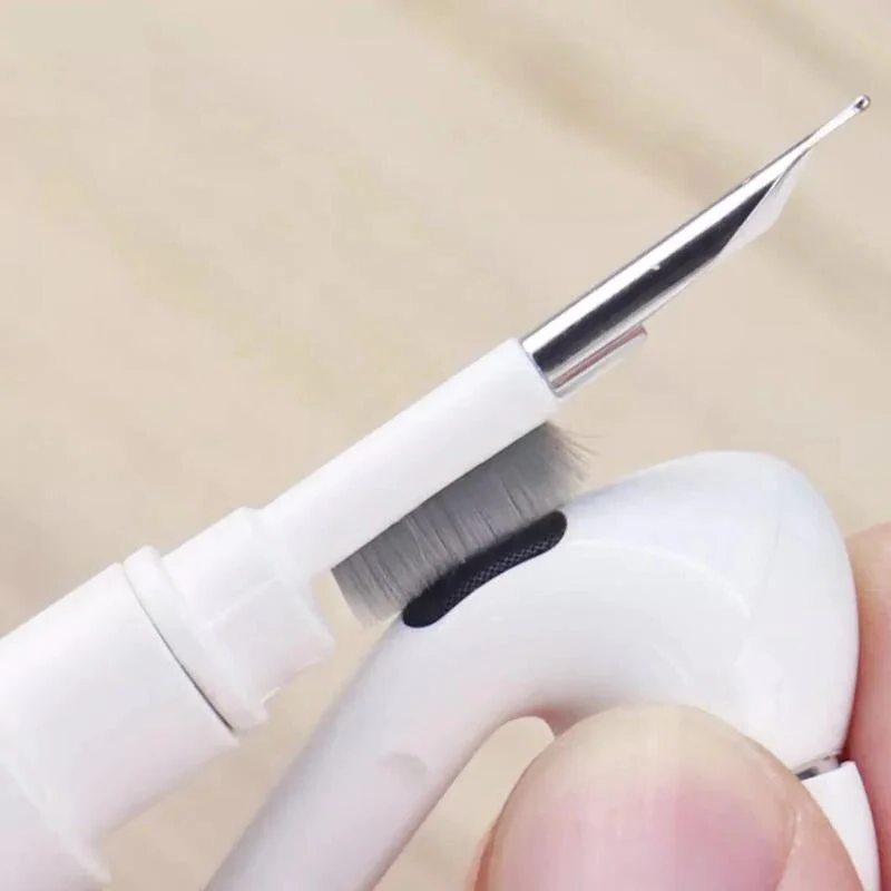 5-in-1 Keyboard and Earphone Cleaner Kit, Electronics Cleaning Brush and Pen for Earbuds, Keyboards and Cases, 2 Colors
