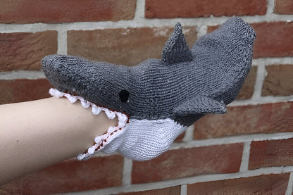 3D Knitted Animal Socks, Novelty Cotton Crocodile and Shark Socks for Kids and Adults, 6 Styles, Fun Gift