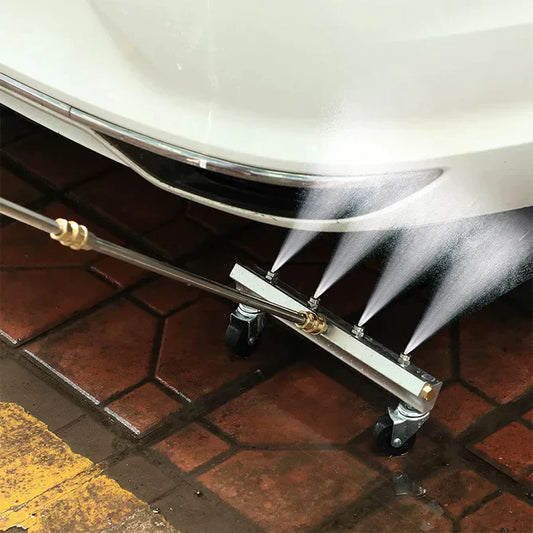 Under Car Pressure Washer, Undercarriage Cleaning Wand Attachment for Chassis, Driveway and Concrete